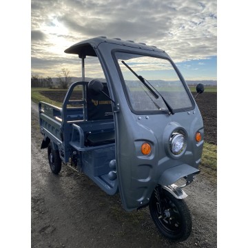 Elektro Tříkolka Leramotors Cargo G1 1000W COC + kapota rikša, tuk tuk