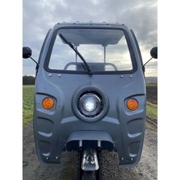 Elektro Tříkolka Leramotors Cargo G1 1000W COC + kapota rikša, tuk tuk