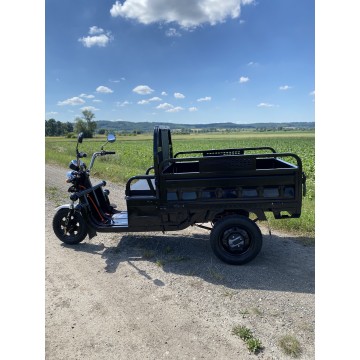 Elektro Tříkolka Leramotors Cargo G1 1000W COC + kapota rikša, tuk tuk