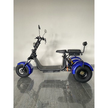 Elektrická tříkolka Lera Scooters C4 1000W Modrá