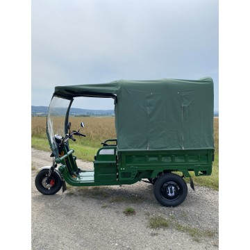 Elektro Tříkolka Leramotors Cargo G1 1000W + plachta