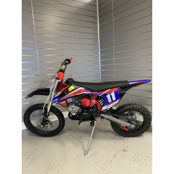 Pitbike Leramotors Shark 125ccm E-Start 4T 17"/14" Červená
