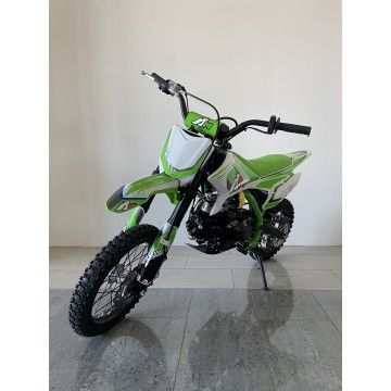 Pitbike Leramotors By Apollo THUNDER 125 poloautomat 14"/12" E-Start Zelená