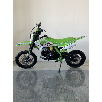 Pitbike Leramotors By Apollo THUNDER 125 poloautomat 14"/12" E-Start Zelená