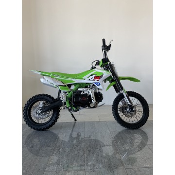 Pitbike Leramotors By Apollo THUNDER 125 poloautomat 14"/12" E-Start Zelená