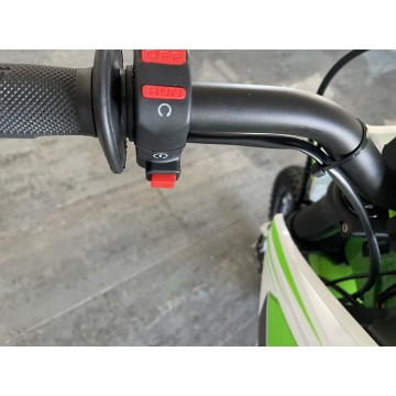 Pitbike Leramotors By Apollo THUNDER 125 poloautomat 14"/12" E-Start Zelená