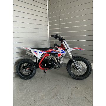 Pitbike Leramotors Spirit 90ccm 12"/10" Automat Červená