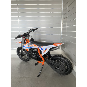 Pitbike Leramotors Spirit 90ccm 12"/10" Automat Oranžová