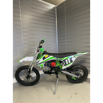 Pitbike Leramotors Shark 125ccm 4T 17"/14" Zelená