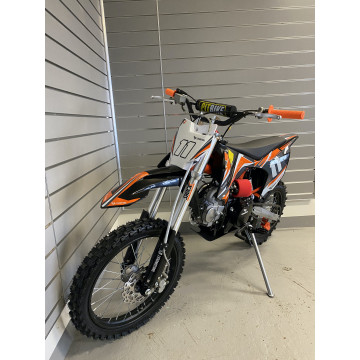 Pitbike Leramotors Shark 125ccm E-Start 4T 17"/14" Oranžová