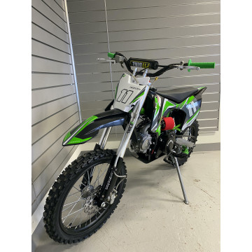 Pitbike Leramotors Shark 125ccm E-Start 4T 17"/14" Zelená