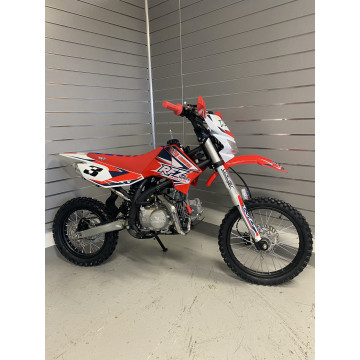 Pitbike Leramotors By Apollo Jaguar 125ccm 17“/14“ E-Start Červená