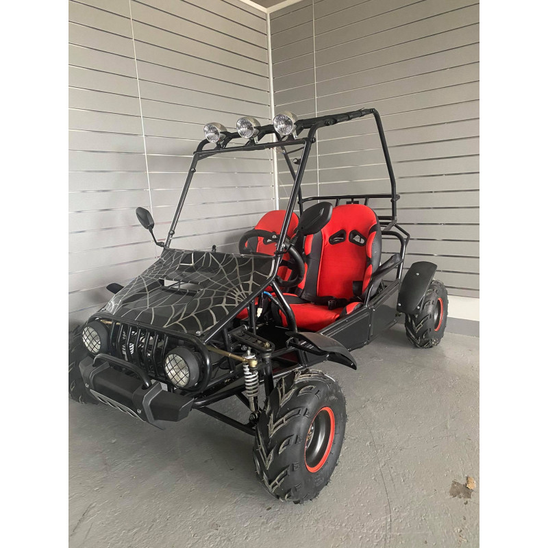Dětská ATV Buggy 125ccm Nitro Spider Černá Dětská ATV Buggy 125ccm Nitro Spider Černá