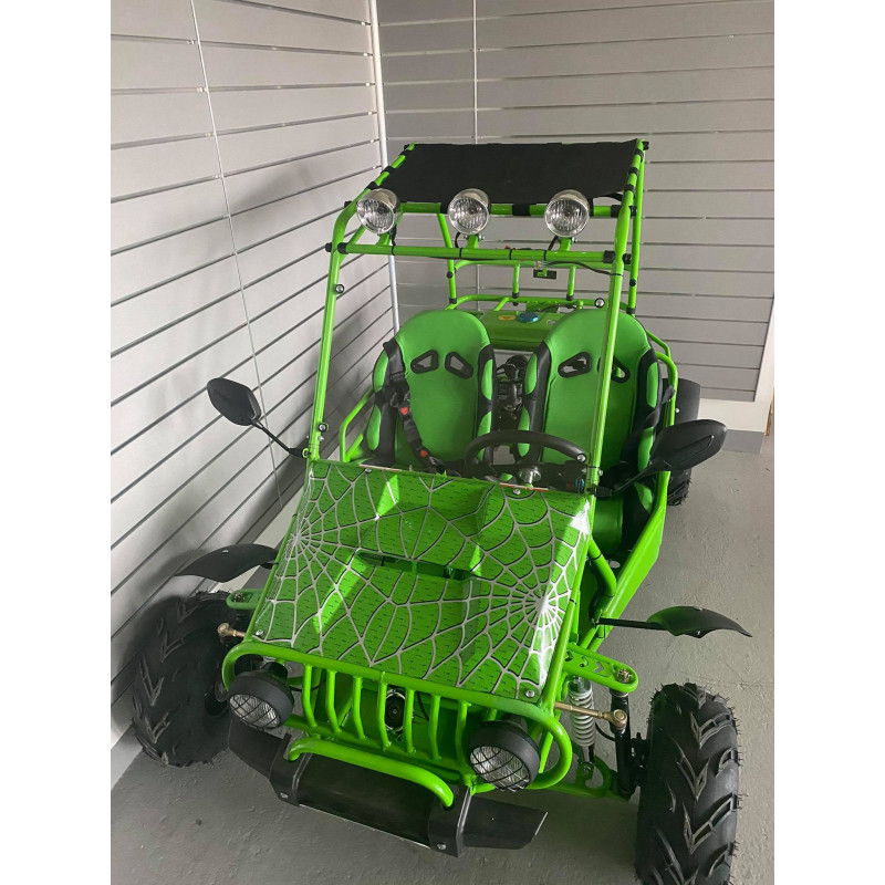 Dětská ATV Buggy 125ccm Nitro Spider Zelená
