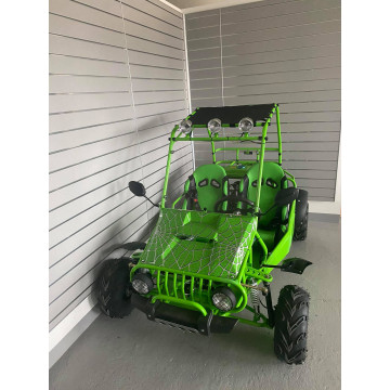 Dětská ATV Buggy 125ccm Nitro Spider Zelená