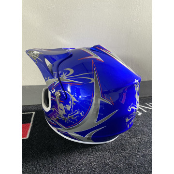 Dětská motokrosová helma Nitro PHX Pro - Modrá