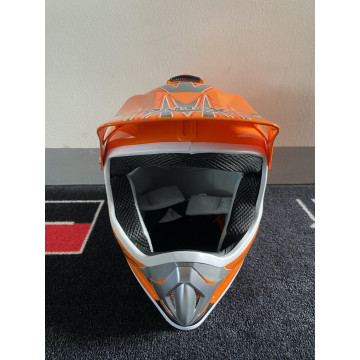 Dětská motokrosová helma Nitro PHX Pro - Oranžová