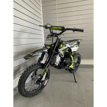 Pitbike Leramotors Cannon 125ccm 4T 14"/12" E-Start Zelená