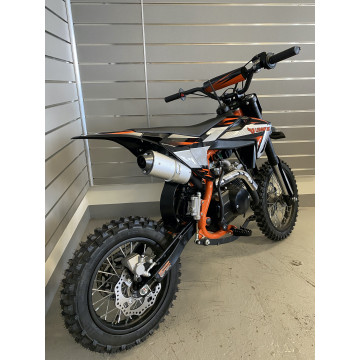 Pitbike Leramotors Cannon 125ccm 4T 14"/12" E-Start Oranžová