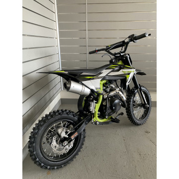 Pitbike Leramotors Cannon 125ccm 4T 14"/12" E-Start Zelená