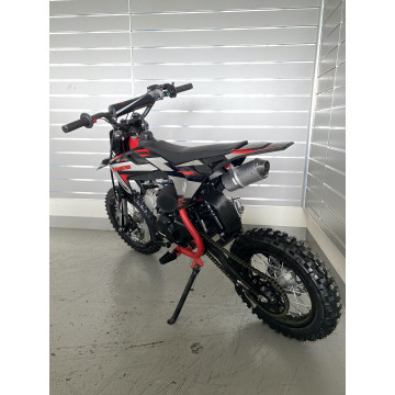 Pitbike Leramotors Cannon 125ccm 4T 14"/12" E-Start Červená