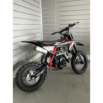 Pitbike Leramotors Cannon 125ccm 4T 14"/12" E-Start Červená