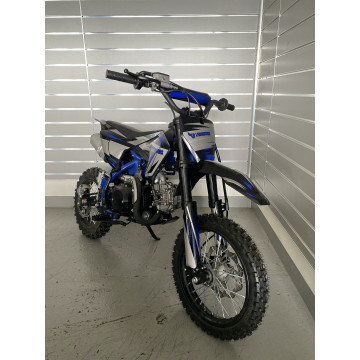 Pitbike Leramotors Cannon 125ccm 4T 14"/12" E-Start Modrá