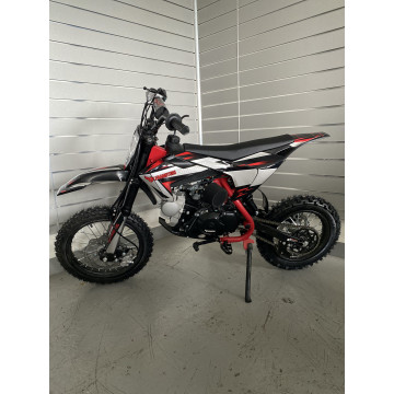 Pitbike Leramotors Cannon 125ccm 4T 14"/12" E-Start Červená