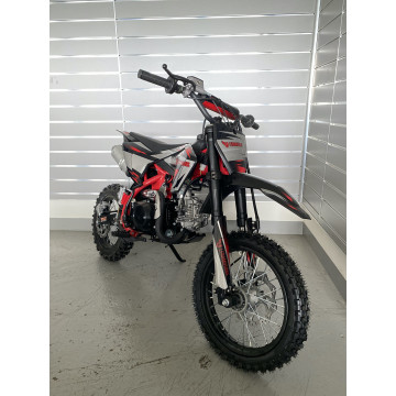 Pitbike Leramotors Cannon 125ccm 4T 14"/12" E-Start Červená