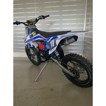 Pitbike Leramotors Shark 125ccm 4T 17"/14" Modrá