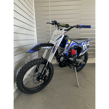 Pitbike Leramotors Shark 125ccm E-Start 4T 17"/14" Modrá