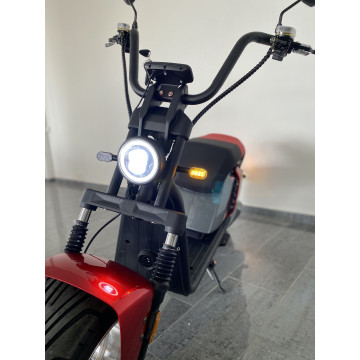 Elektrický skútr Lera Scooters C7 3000W Červená