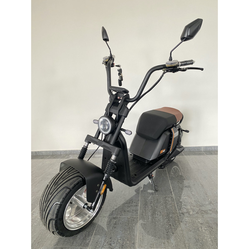 Elektrický skútr Lera Scooters C7 3000W Černá