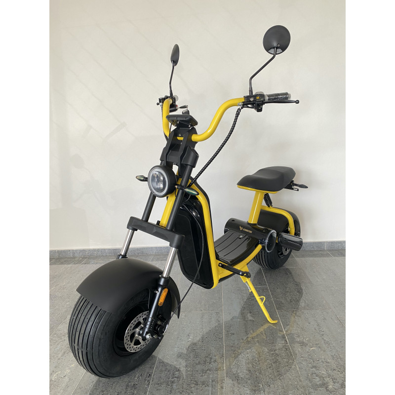 Elektrokoloběžka Lera Scooters C6 2000W Žlutá