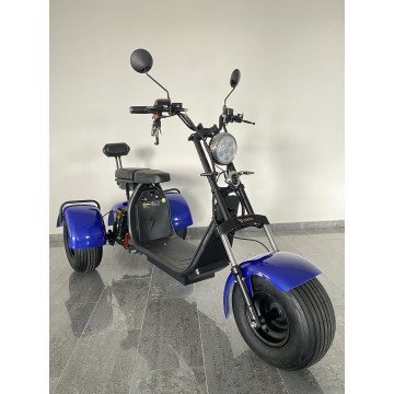 Elektrická tříkolka Lera Scooters C4 1000W Modrá