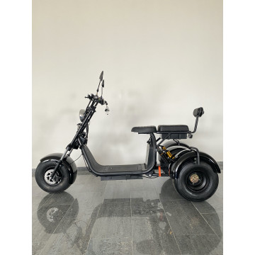 Elektrická tříkolka Lera Scooters C4 1000W Černá