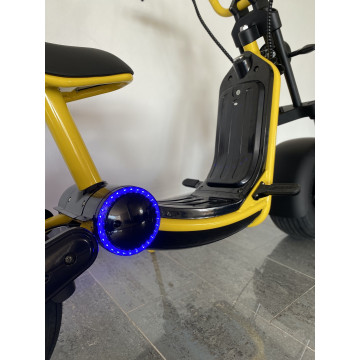 Elektrokoloběžka Lera Scooters C6 2000W Žlutá