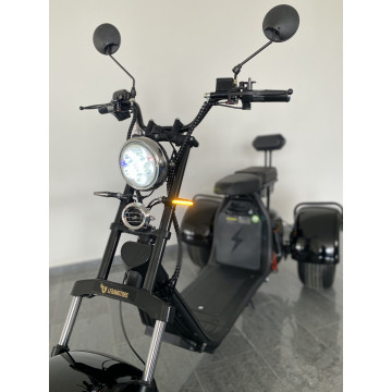 Elektrická tříkolka Lera Scooters C4 1000W Černá