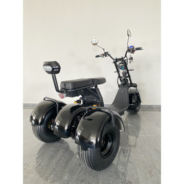 Elektrická tříkolka Lera Scooters C4 1000W Černá