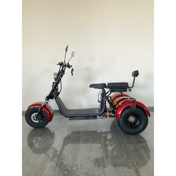 Elektrická tříkolka Lera Scooters C4 1000W Červená