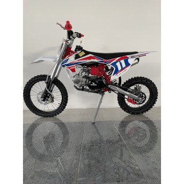 Pitbike Leramotors Shark 125ccm 4T 17"/14" Červená