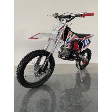 Pitbike Leramotors Shark 125ccm 4T 17"/14" Červená