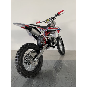 Pitbike Leramotors Shark 125ccm 4T 17"/14" Červená