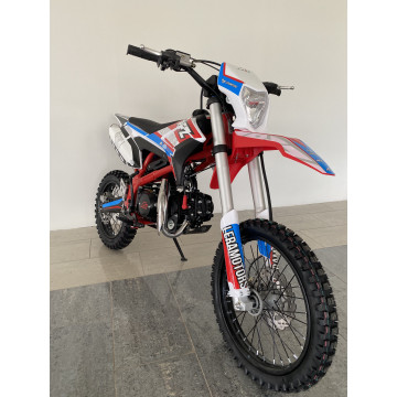 Pitbike Leramotors By Apollo THUNDER 125ccm 17"/14" E-Start Červená