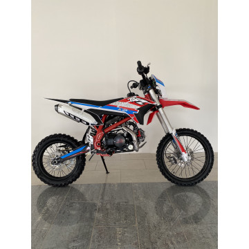 Pitbike Leramotors By Apollo THUNDER 125ccm 17"/14" E-Start Červená